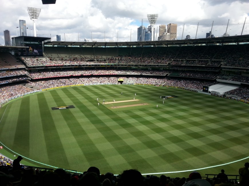Boxing Day test at the G